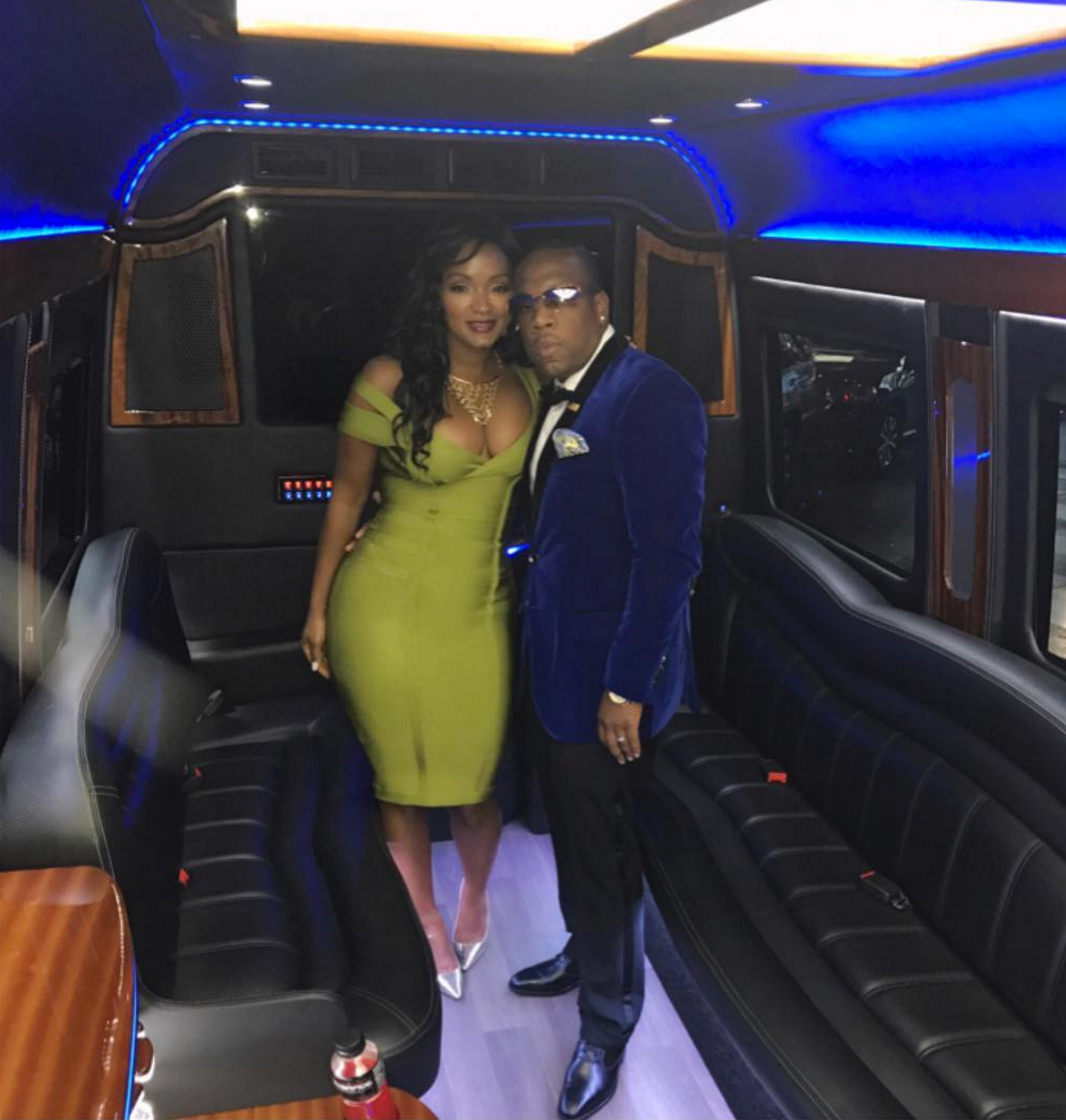 16 Photos Of New Edition's Michael Bivins And His Wife Teasha Looking So In Love
